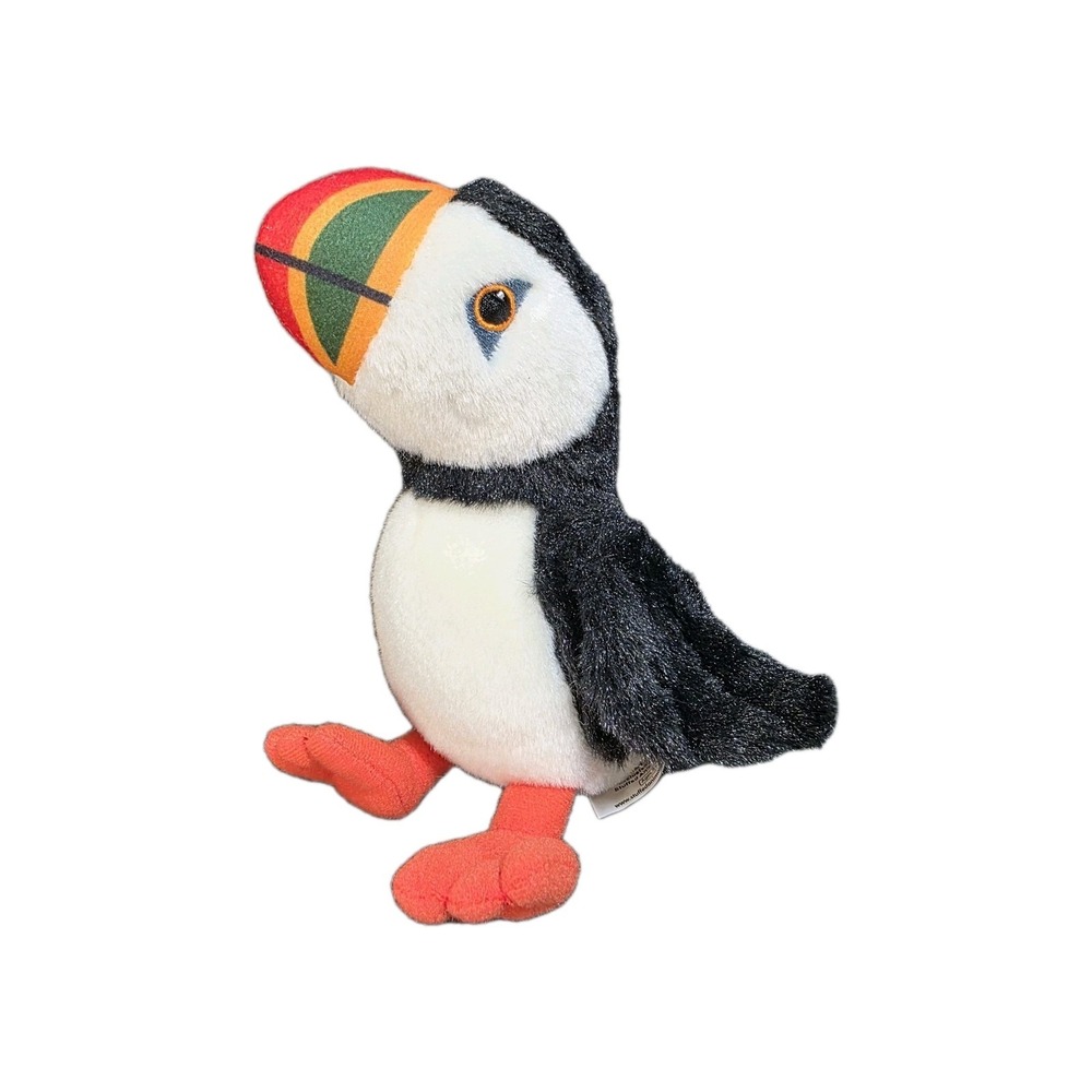 Stuffed Animal House Plush Puffin Stuffed Animal‎ Toy 7" Realistic Bird